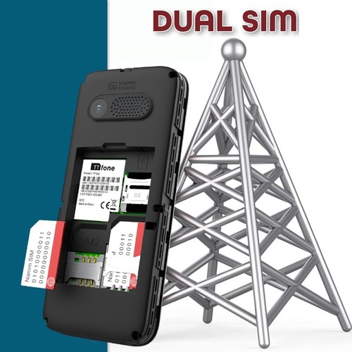 TTfone TT150 Desbloqueado Básico Teléfono Móvil Sim Gratis Barato Bluetooth Batería Larga - Imagen 32 de 35