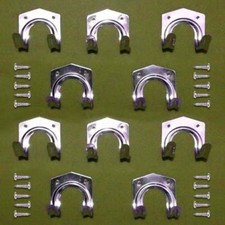 10x TOOL STORAGE HOOKS Hanger Garden Garage Shed Workshop Wall Hanging Gift idea