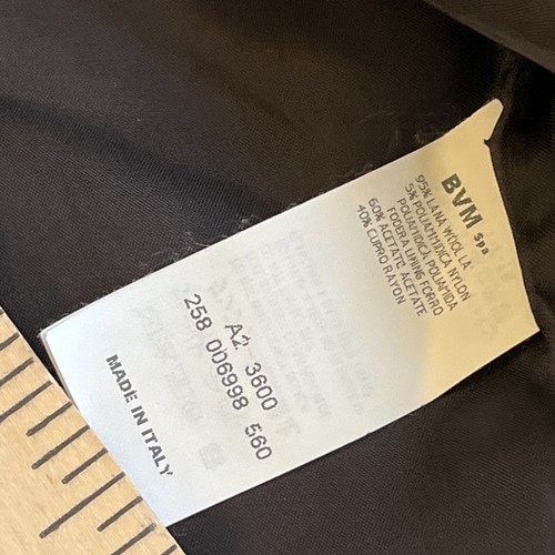 Chaqueta Blazer para Mujer Les Copains Talla 38 Negra Mezcla de Lana Hecha en Italia - Imagen 10 de 14