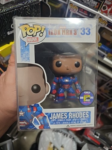 Funko Pop Marvel Iron Man 3 James Rhodes Sdcc 2013