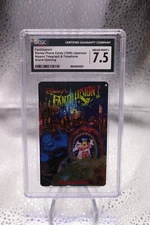 1995 Disney Fantillusion Telephone Phone Card CGC 7.5 Near Mint+