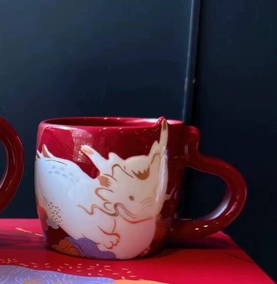 new Starbucks coffee 2024 China Year Of The Dragon Zodiac mini 3oz