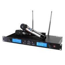 Wharfedale Pro Wf 300 Dual Handheld Wireless Microphone System