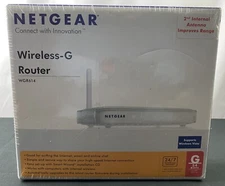 NETGEAR WGR614 54 Mbps 4-Port 10/100 Wireless G Router (WGR614NA) Sealed NEW