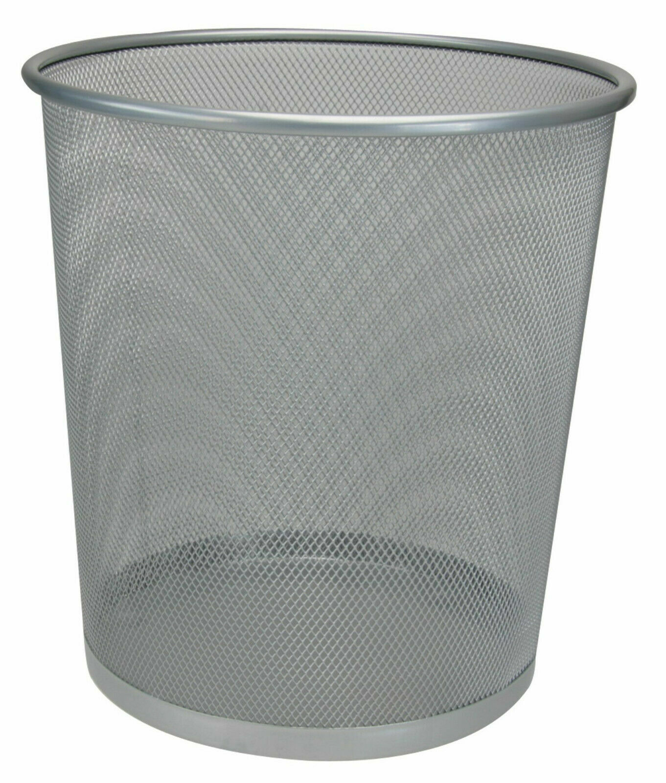 Apollo Mesh Metal Office Waste Paper Basket Bin Square/Rounded eBay