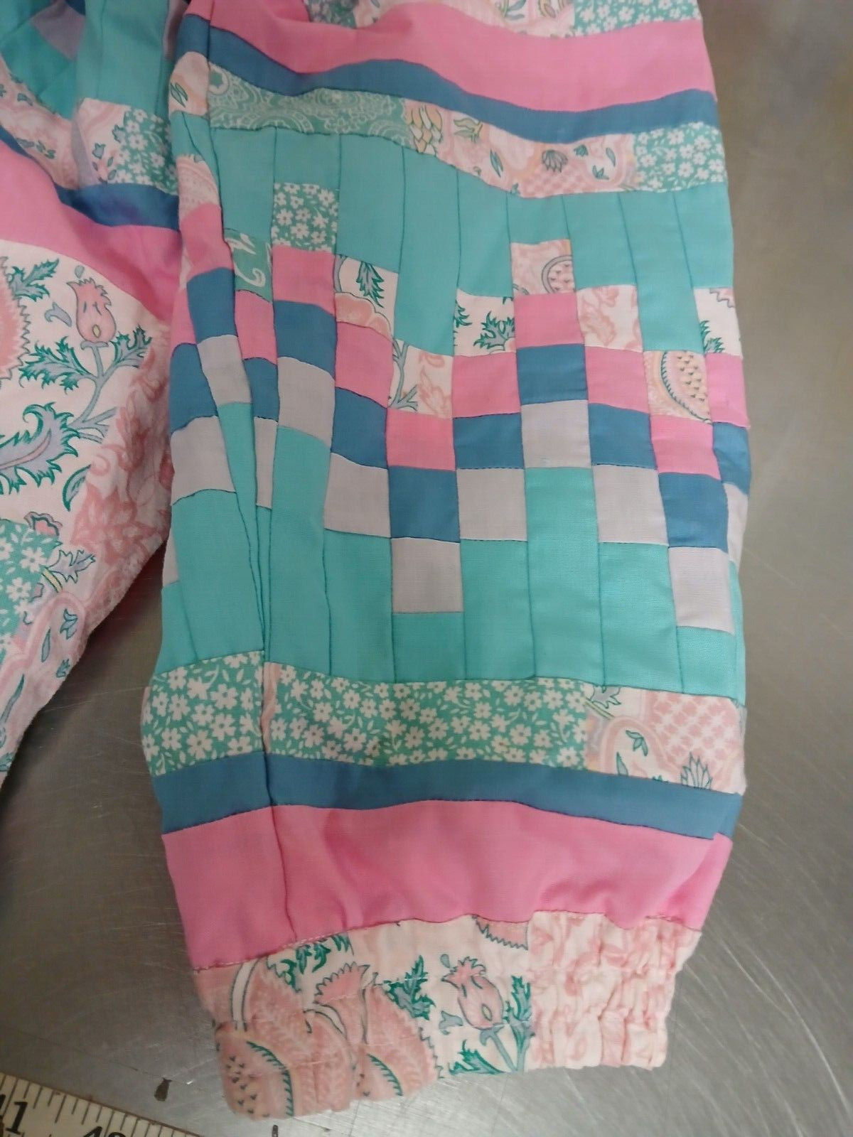 Custom Made Patchwork Women's Zip Up Jacket Lined… - image 5