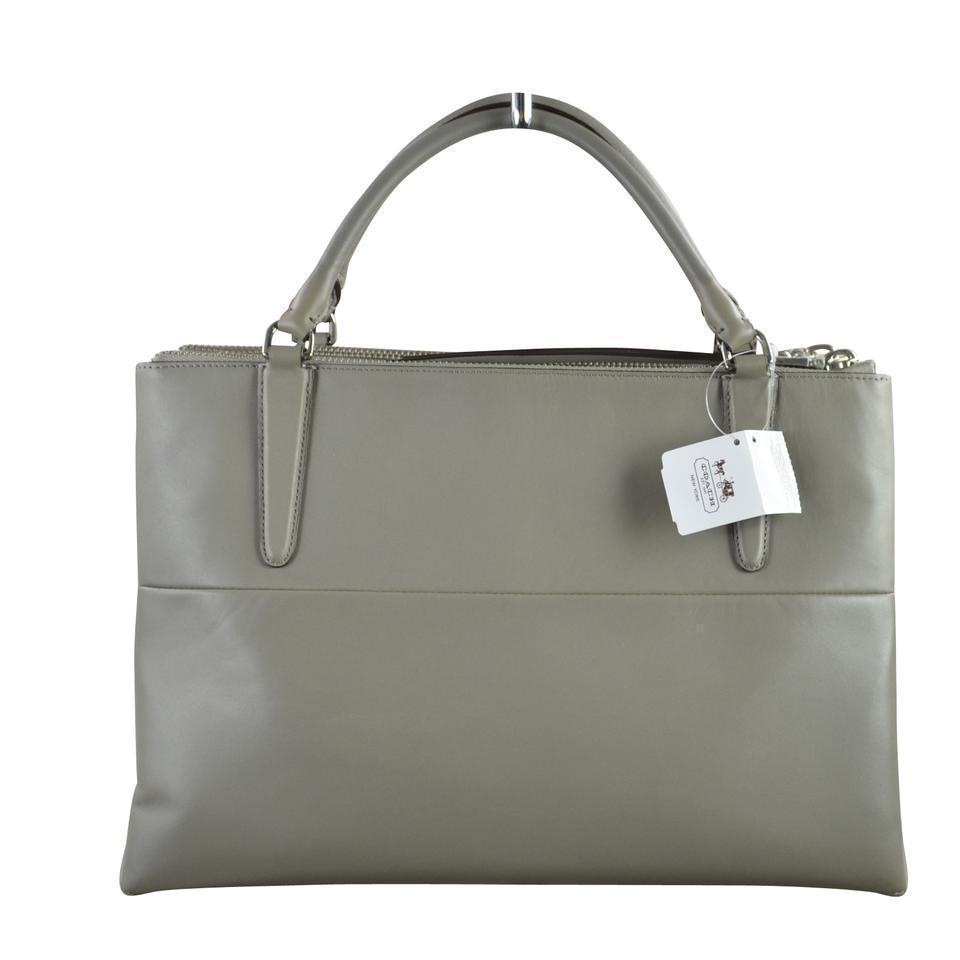 COACH 手袋 NWT Coach Borough Bag in Retro Glove Tan Leather UE Warm