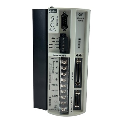 PARKER COMPUMOTOR GV GEMINI SERVOMOTOR CONTROLLER GV-U6E-310