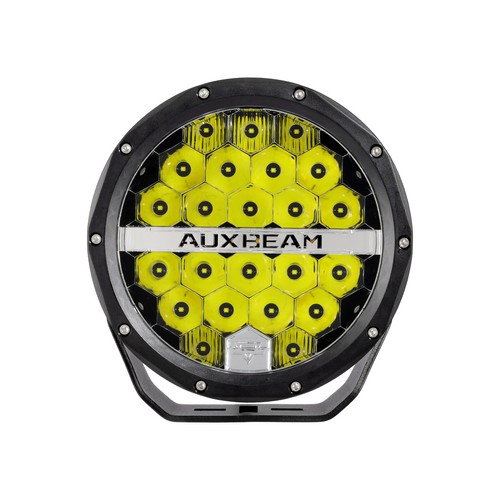 AUXBEAM Car Truck 2X 7" LED Work Light Spot Beam DRL Offroad Driving+Switch Wire - Picture 8 of 12
