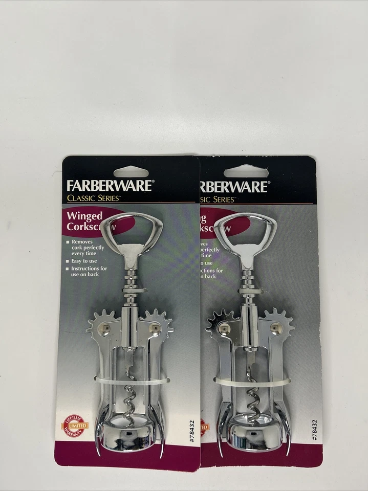 (2) Sacacorchos de ala Farberware Classic Series Foto 4 de 4