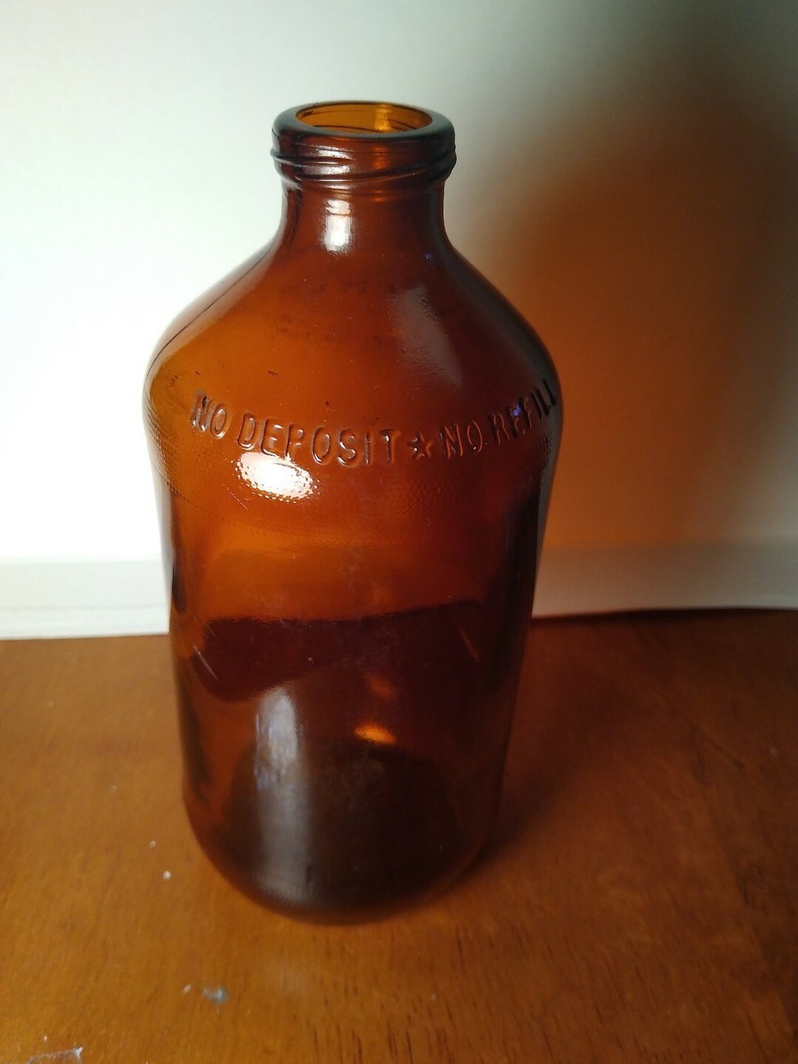 Vintage 1971? Beer Bottle, (No Label) No Deposit No Refill, One