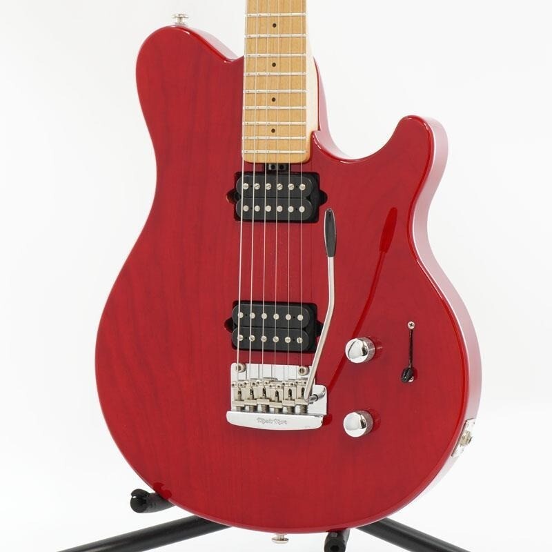 ギター MUSIC MAN AXIS T-RED w/TREM Music Man Axis Trans Red 2000 – Chicago Music Exchange