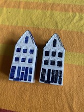 Blue Delft's Amsterdam Miniaturowe domy puste w bardzo dobrym stanie