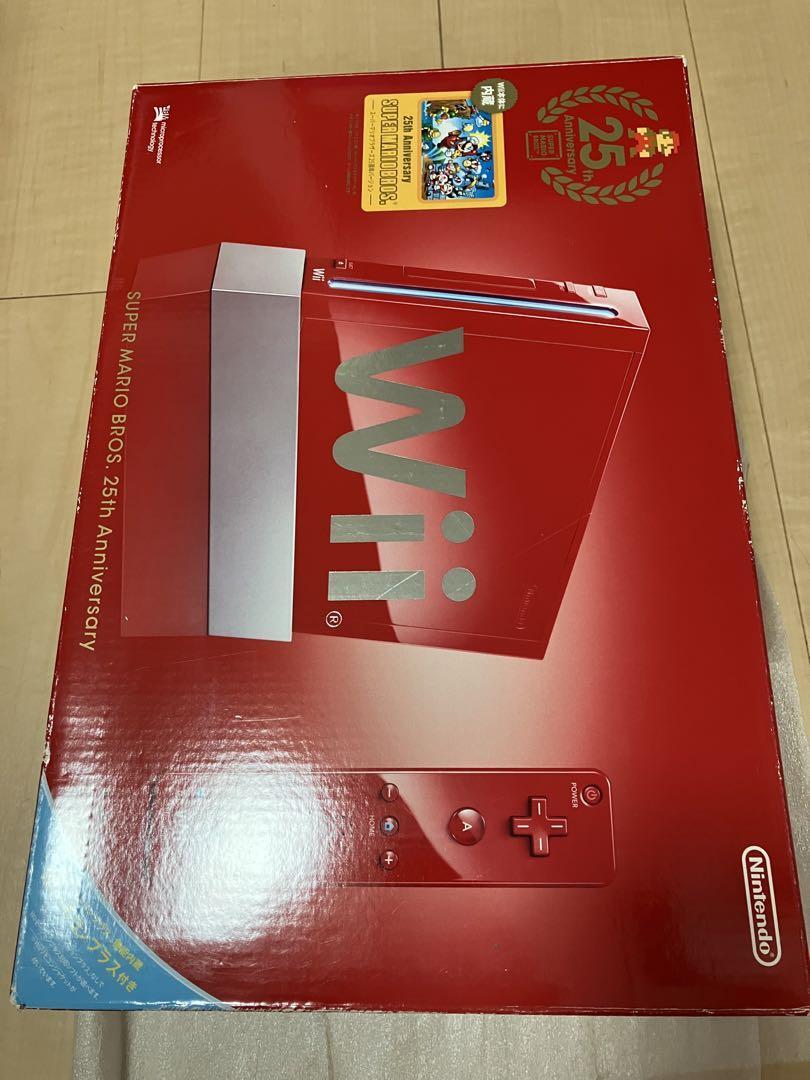 25周年記念限定モデル ニンテンドーwii レッド Amazon.com: Wii(25th Anniversary Super Mario Specification