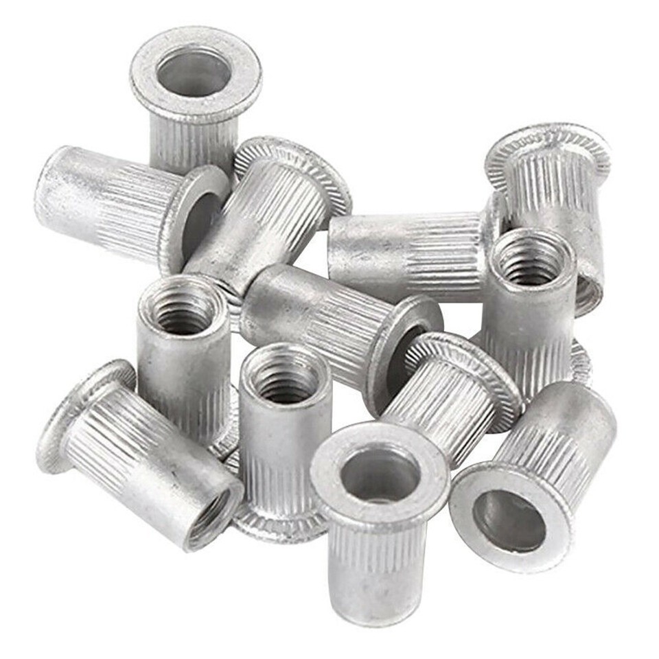 To M8 Aluminum Thread Rivet Nuts Inserts Nutsert For Metal Plastic