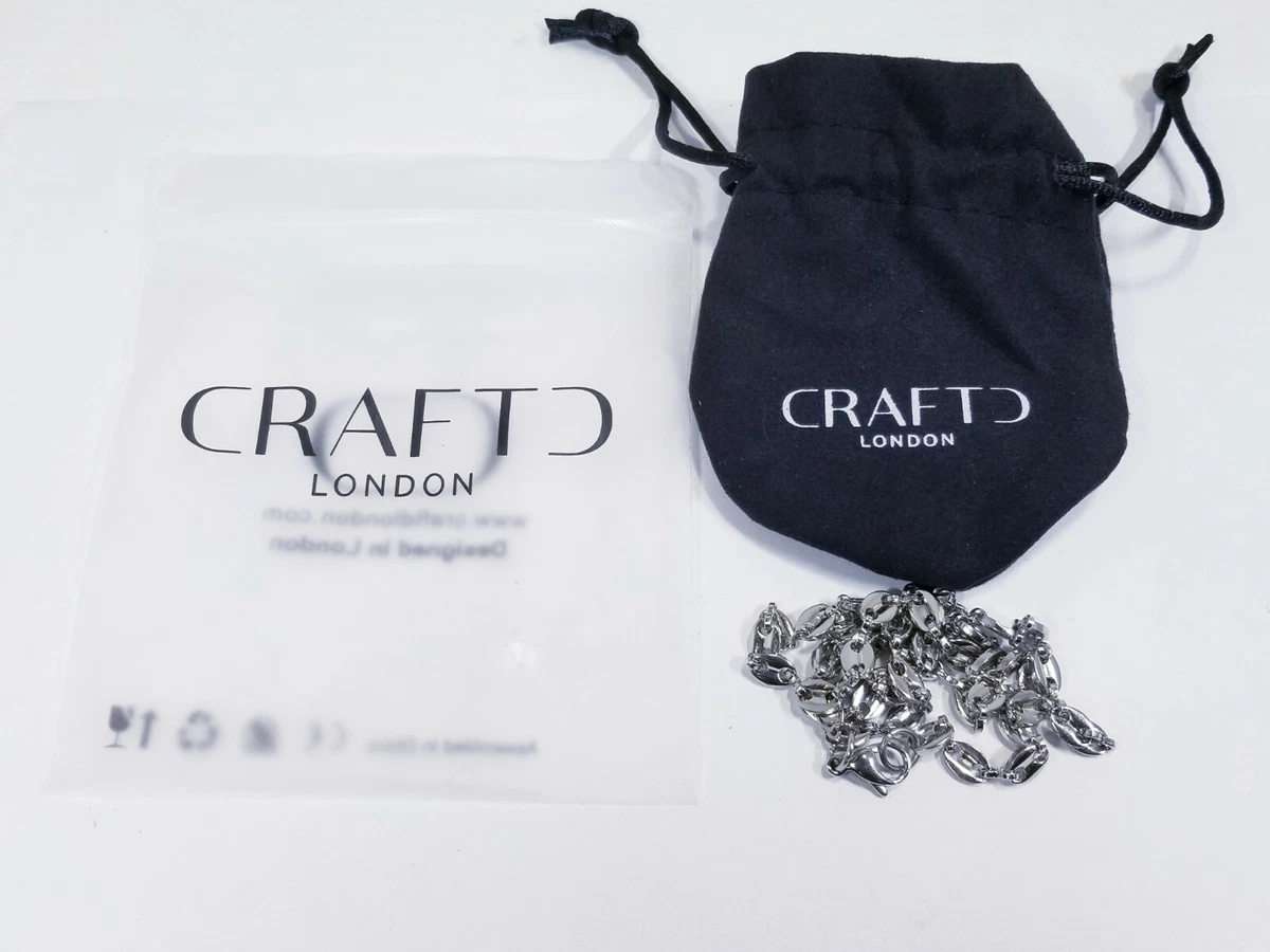 百貨店 CRAFTD London NORTH STAR 50cm ネックレス シルバー
