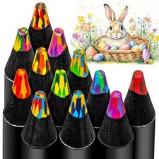 Easter Basket Essentials 12 Rainbow Colored Pencils Easter Basket Stuffers fo...