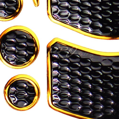 24PCs Chrome Gold Fuel Tank Pad+8" for Yamaha Logo+Letter Fairing Emblem Sticker - Picture 6 of 6