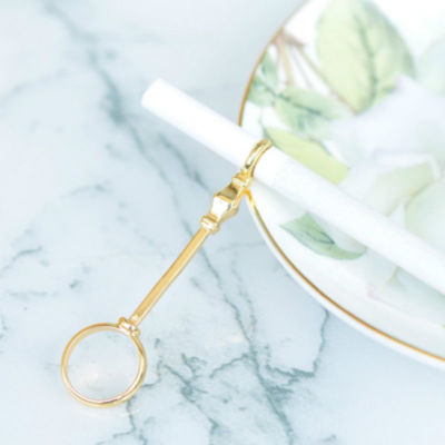 Women Men Metal Cigarette Holders Finger Hand Rack Stand Smoking Ring Retro  Gold