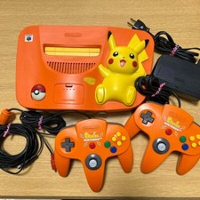 Nintendo 64 Pokemon Limited Pikachu Boxed Console - Orange Nintendo 64 Pokemon Limited Pikachu Boxed Console - Orange