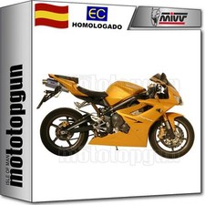 silencioso homologado oval acero mivv por triumph daytona 675 2012 12