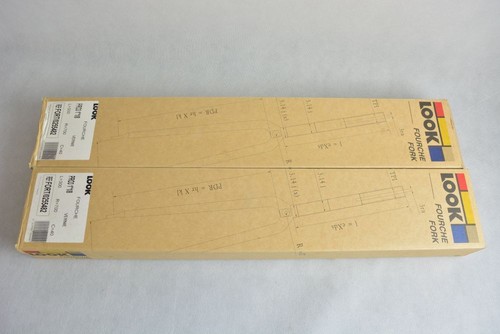 Forcella LOOK PRO3 carbonio ciclismo strada! 1 1/8! Tubo sterzo 700c NUOVO, NUOVO CON SCATOLA - 30 cm!
