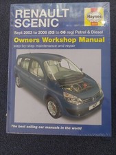 Renault Scenic haynes car manuals