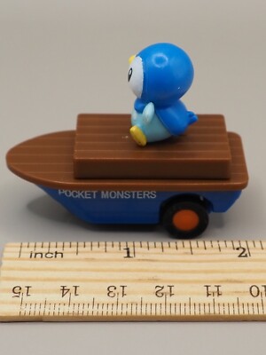 Piplup Pokemon Super Boat Pullback Car Seven-Eleven Nintendo Anime