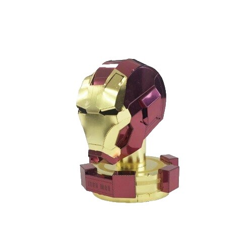 Mark 1 Casco Iron Man Metal AutoKing Gold Iron Man MK5 Helmet