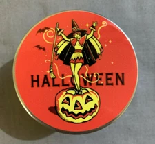 Witch Halloween Themed Aluminum Herb Grinder 63mm 4 Piece Hand Mueller 