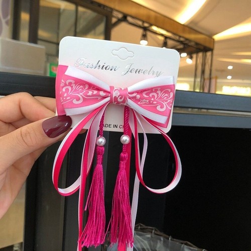 1pc Ribbon Tassel Hairpin Hair Clip Women Girl Ancient Style Hanfu Hair Pins - Picture 10 of 18