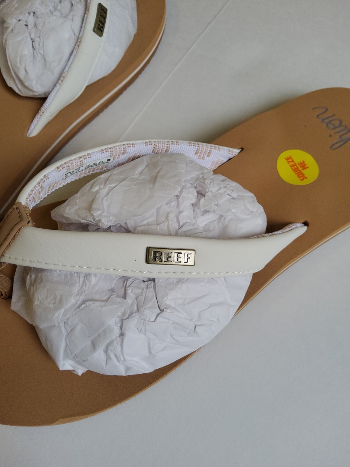 Reef Women's Cushion Sands Flip Flops Size 10 Cloud NWT eBay