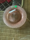 2 Anchor Hocking Pink Miss America Salad Plates, Excellent Condition — photo 2