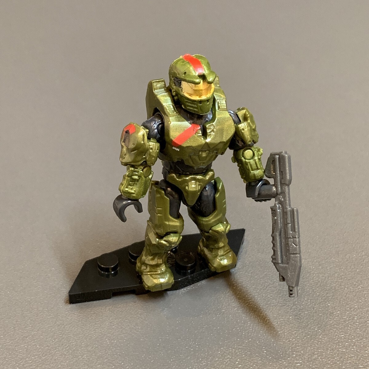 Rare SPARTAN JEROME-092 MEGA Construx Halo Red TEAM WARTHOG