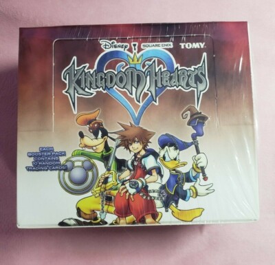 kingdom hearts tcg booster box x3 Factory Sealed Packs rare foil cards! Kingdom Hearts TCG Base Set