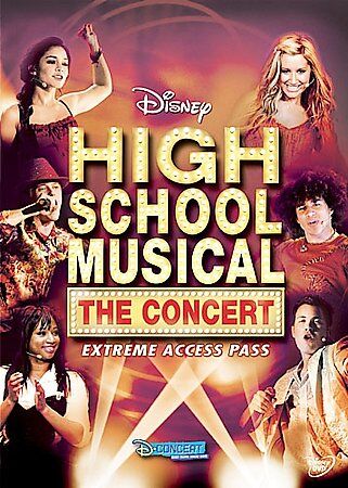 High School Musical: The Concert - Extreme Access Pass (DVD, 2007) FREE SHIPPING - Picture 1 of 1