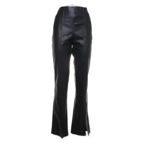 Stradivarius, Lederhose, Größe: 42, Schwarz, Polyester, Einfarbig, Damen #nKp