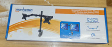 Image of Manhattan Universal Dual Monitor Mount,with Double-link Swing Arms