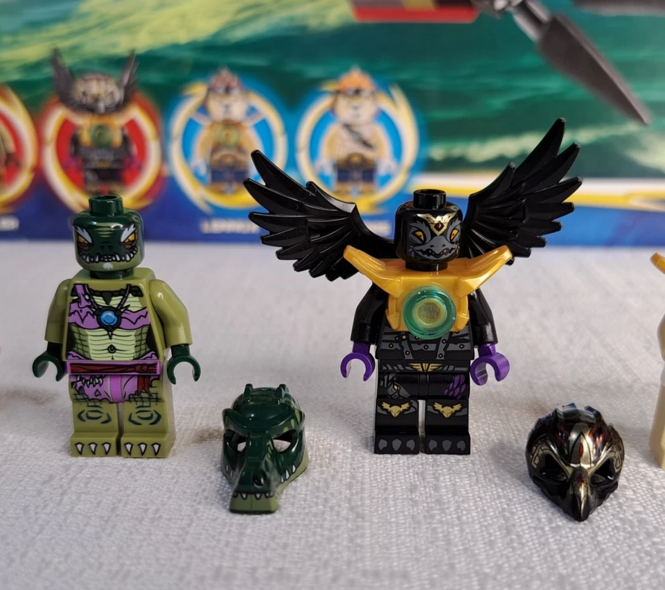 Lego Legends Of Chima 70006 Cragger's Command Ship 100% Complete w/Manuals & Box - Image 3 of 4