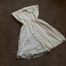 Hollister-co Women's White Dress