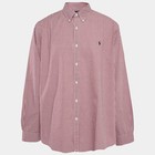 Ralph Lauren Red Gingham Poplin Lon Sleeve Shirt XXL