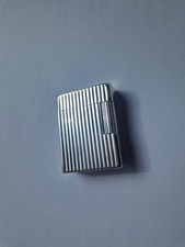 Briquet Dupont en métal argenté 💣 S.T. Dupont Lighter 