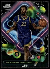 2023-24 Topps Chrome Cosmic #124 Andrew Wiggins