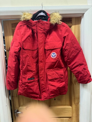 RED, CLASSIC VOGUE, FASHION CLASS, GOOSE DOWN JACKET OR COAT *NEW* SIZE XL - Afbeelding 3 van 14