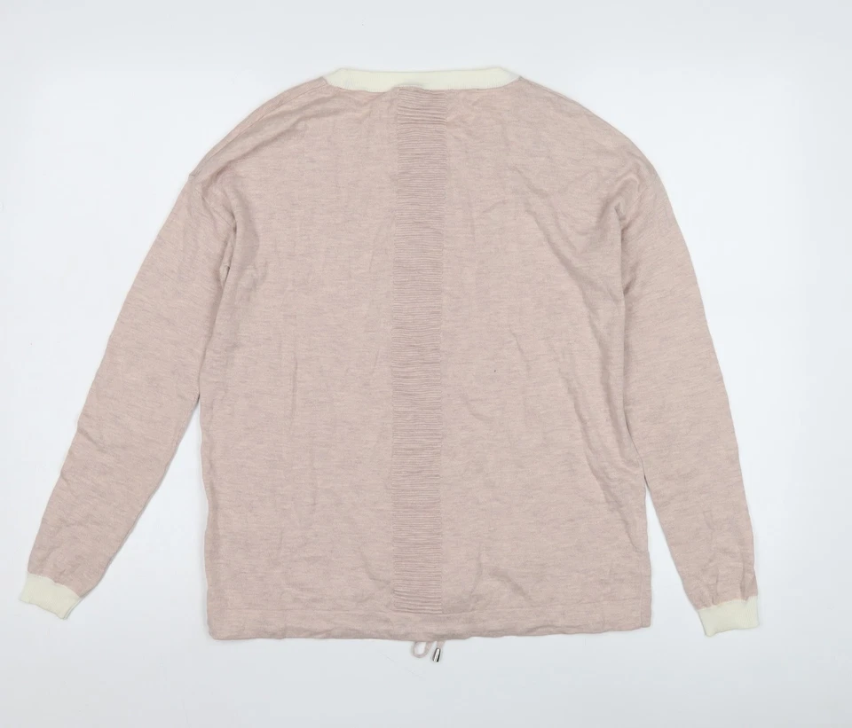 Next Women's Pink Crew Neck Jumper, Size 6 - Image 2 of 4