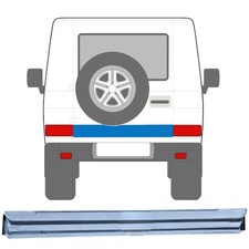 F&uuml;r Mercedes G-Klasse 1979- W460 W461 W463 Hinten T&uuml;r Innen Reparaturblech
