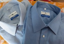 Konvolut von 2 gepflegten Herrenhemden Größe 44 