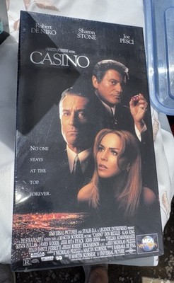 VTG Rare CASINO Two Tape Box Set VHS Movie 1st Printing  Sealed MCA 1995 Deniro