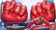 Capitan America Marvel Avengers Red Hulk Gamma Smash Fists Roleplay Toy For... 