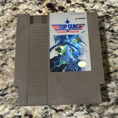 Konami Top Gun: The Second Mission Nintendo NES Game - Top Gun Series